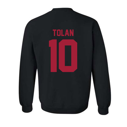 Oklahoma - NCAA Women's Basketball : Emma Tolan - Sports Shersey Crewneck Sweatshirt-1