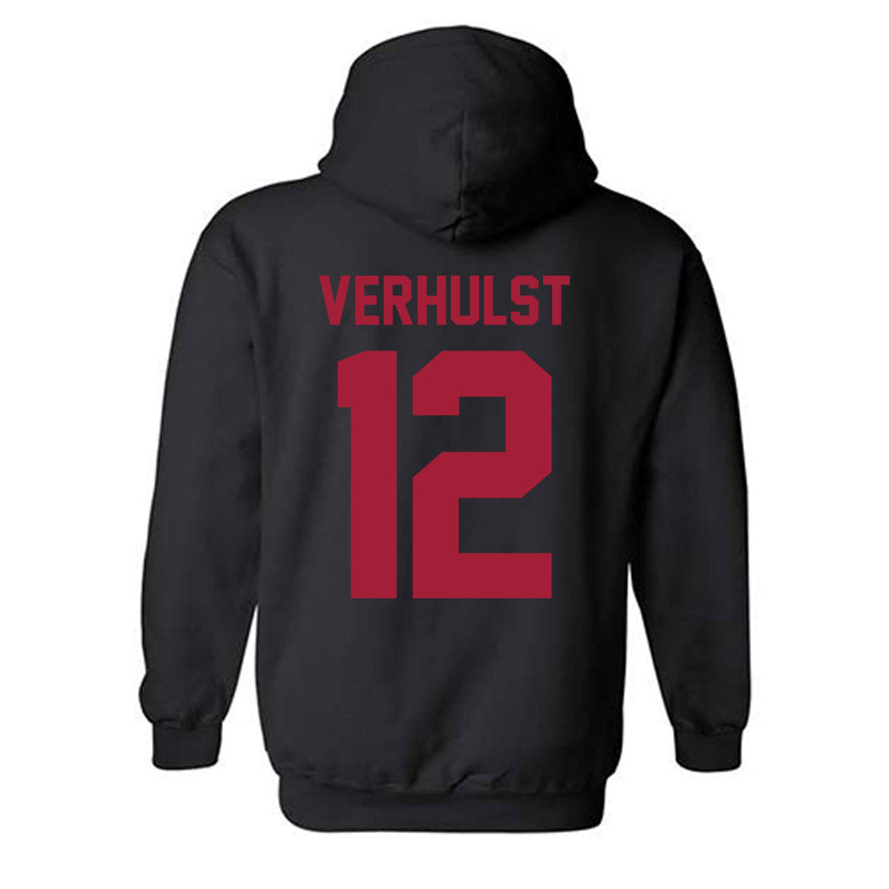 Oklahoma - NCAA Women's Basketball : Payton Verhulst - Sports Shersey Hooded Sweatshirt-1