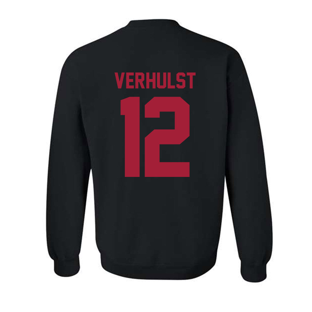 Oklahoma - NCAA Women's Basketball : Payton Verhulst - Sports Shersey Crewneck Sweatshirt-1