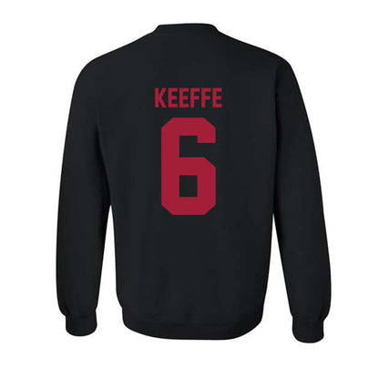 Oklahoma - NCAA Men's Basketball : Finley Keeffe - Sports Shersey Crewneck Sweatshirt-1