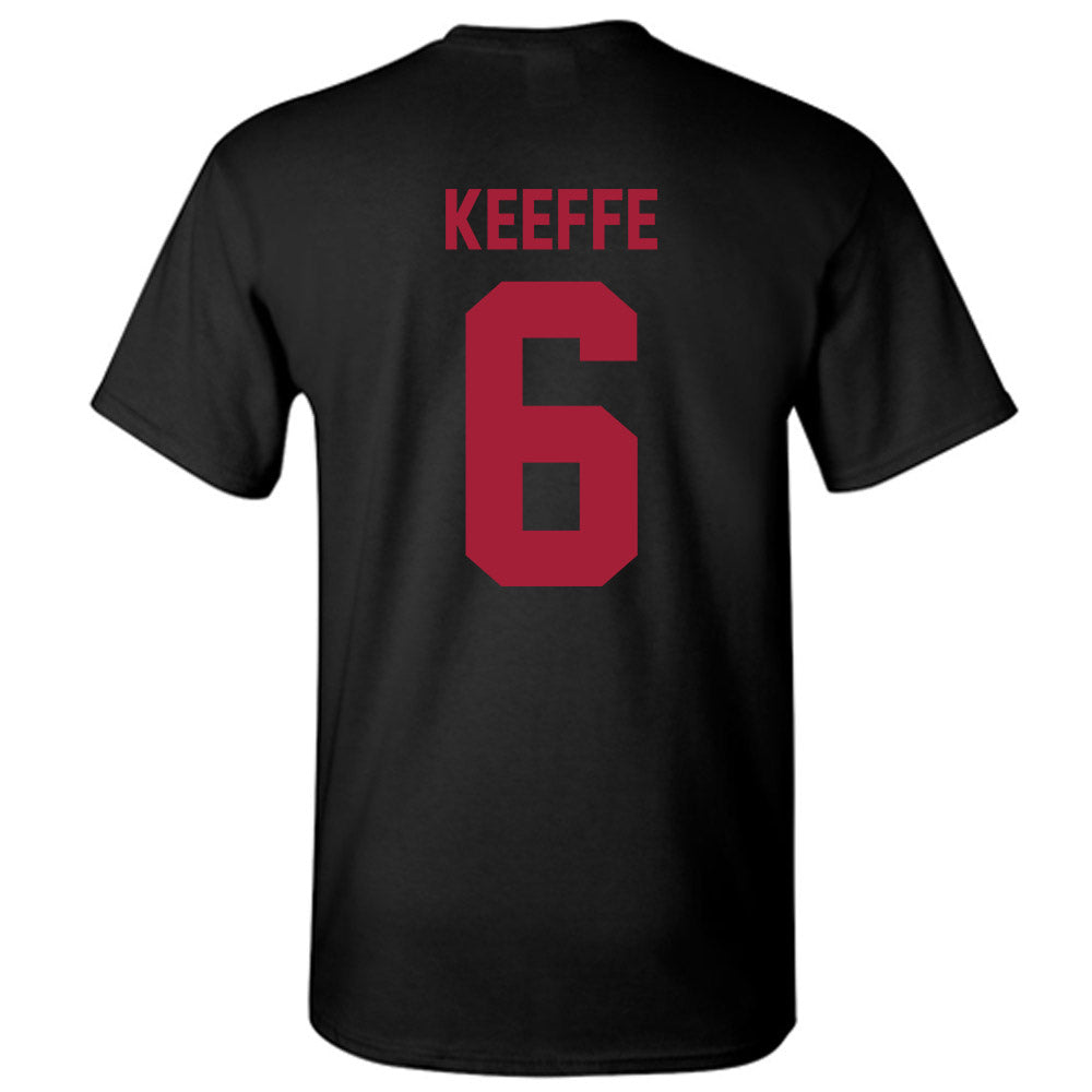 Oklahoma - NCAA Men's Basketball : Finley Keeffe - Sports Shersey T-Shirt-1