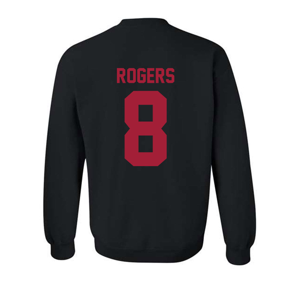 Oklahoma - NCAA Men's Basketball : Kai Rogers - Sports Shersey Crewneck Sweatshirt-1