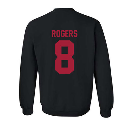 Oklahoma - NCAA Men's Basketball : Kai Rogers - Sports Shersey Crewneck Sweatshirt-1
