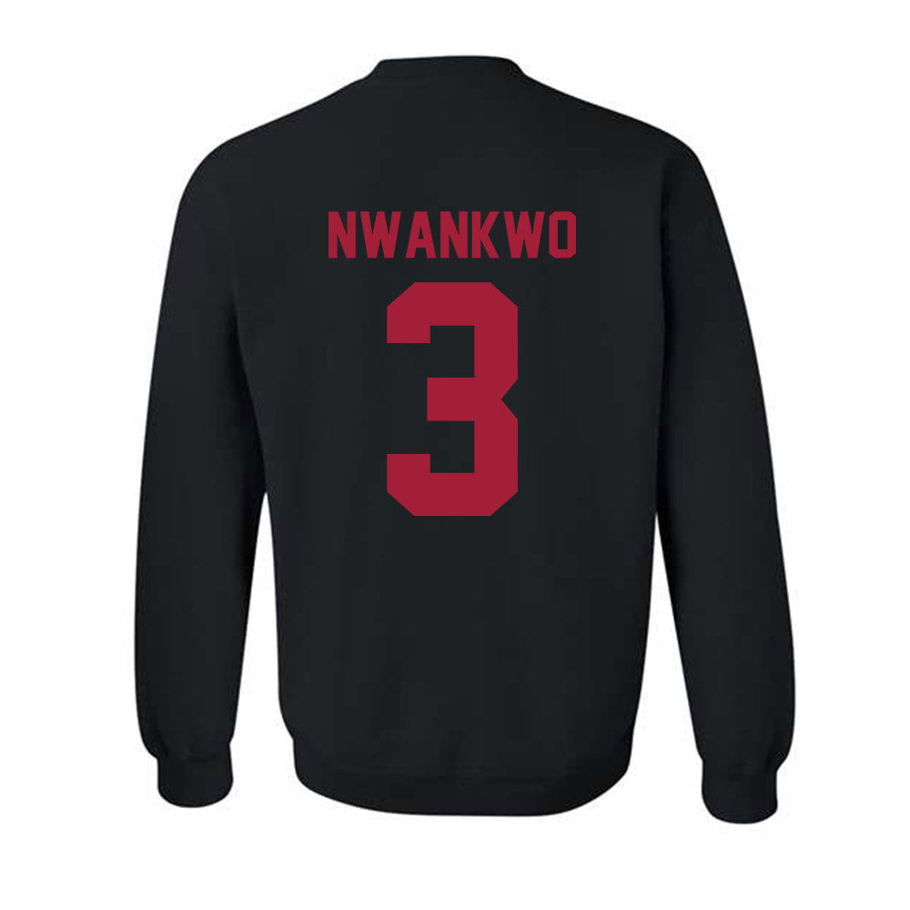 Oklahoma - NCAA Men's Basketball : Jeff Nwankwo - Sports Shersey Crewneck Sweatshirt-1