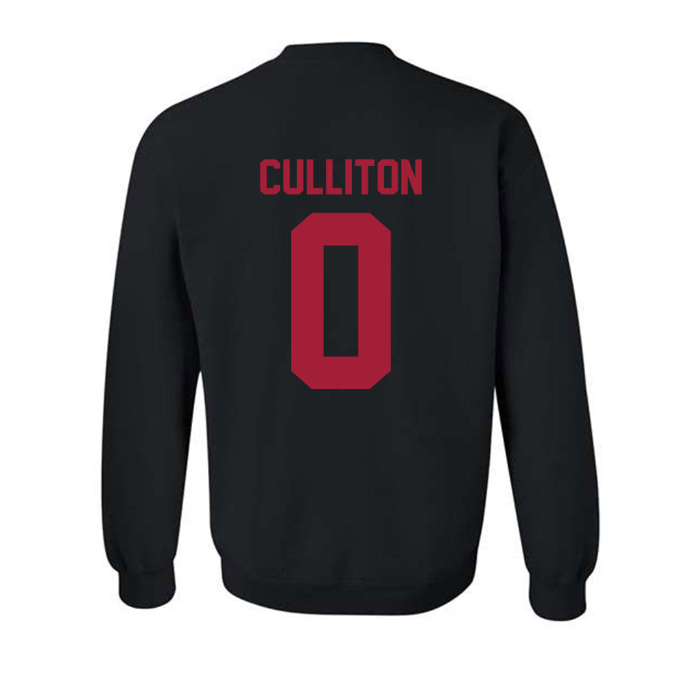 Oklahoma - NCAA Women's Basketball : Beatrice Culliton - Sports Shersey Crewneck Sweatshirt-1