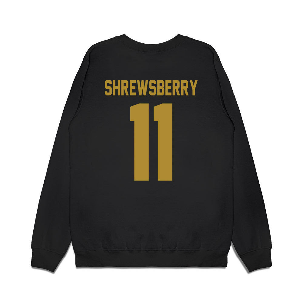 Notre Dame - NCAA Men's Basketball : Braeden Shrewsberry - Vintage Shersey Premium Crewneck Sweatshirt-1