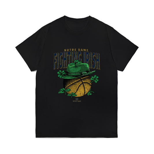 Notre Dame - NCAA Men's Basketball : Luke Devine - Vintage Shersey Comfort Colors T-Shirt-0