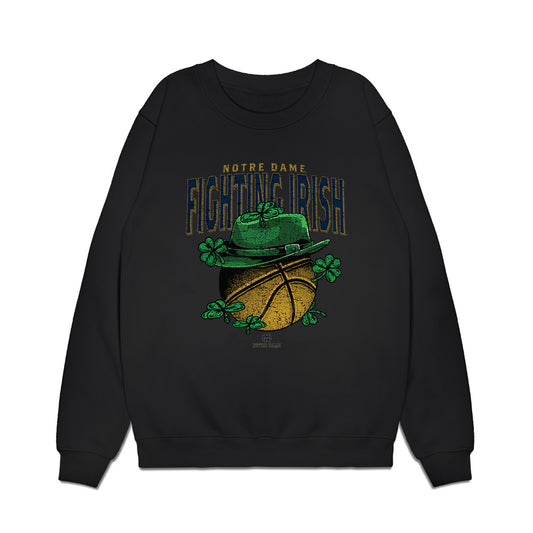Notre Dame - NCAA Men's Basketball : Matthew MacLellan - Vintage Shersey Premium Crewneck Sweatshirt-0