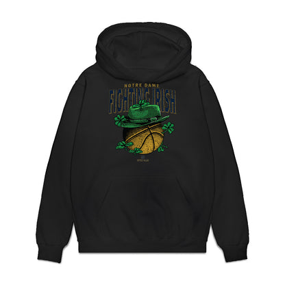 Notre Dame - NCAA Men's Basketball : Braeden Shrewsberry - Vintage Shersey Premium Hooded Sweatshirt-0