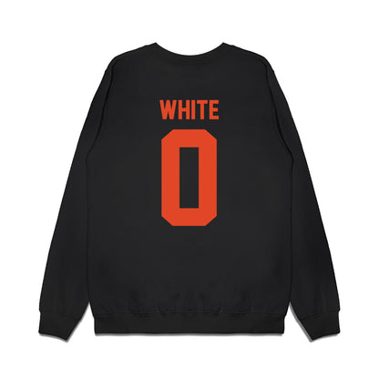 Oregon State - NCAA Men's Basketball : Desmond White - Beavers Shersey Premium Crewneck Sweatshirt-1