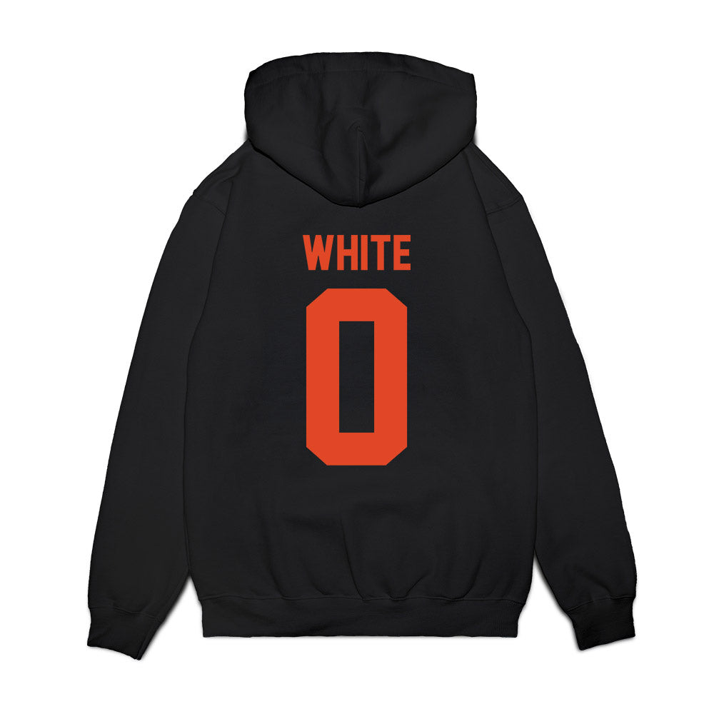 Oregon State - NCAA Men's Basketball : Desmond White - Beavers Shersey Premium Hooded Sweatshirt-1
