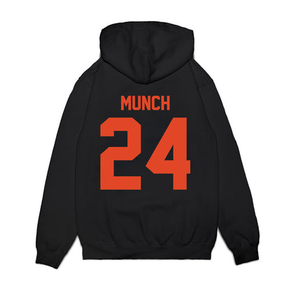 Oregon State - NCAA Men's Basketball : Johan Munch - Beavers Shersey Premium Hooded Sweatshirt-1
