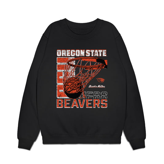 Oregon State - NCAA Men's Basketball : Malcolm Christie - Beavers Shersey Premium Crewneck Sweatshirt-0