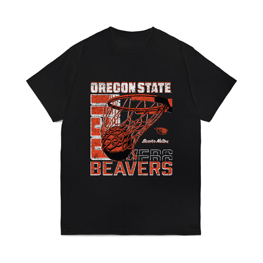 Oregon State - NCAA Women's Basketball : Katelyn Field - Beavers Shersey Comfort Colors T-Shirt-0
