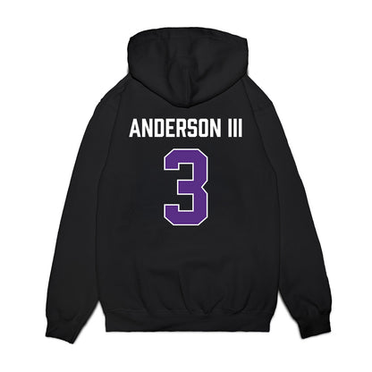 TCU - NCAA Men's Basketball : Avery Anderson III - Vintage Basketball Premium Hooded Sweatshirt-1