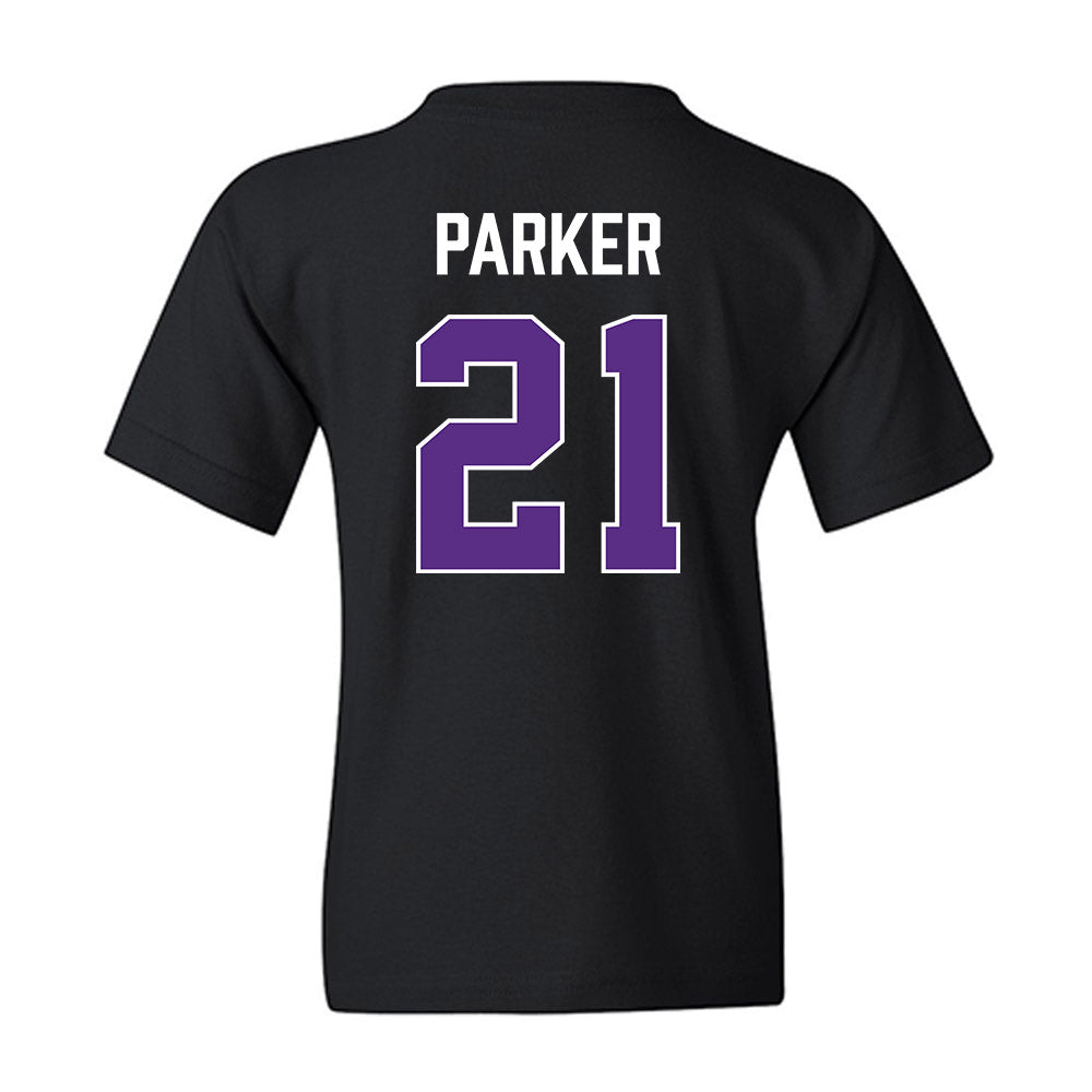 TCU - NCAA Women's Basketball : Taliyah Parker - Vintage Basketball Youth T-Shirt-1
