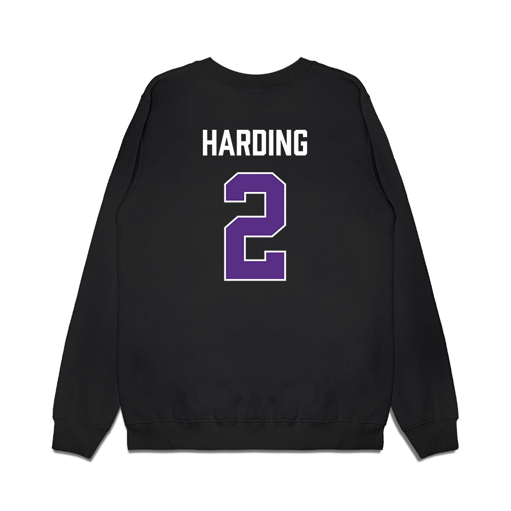 TCU - NCAA Men's Basketball : Brock Harding - Vintage Basketball Premium Crewneck Sweatshirt-1