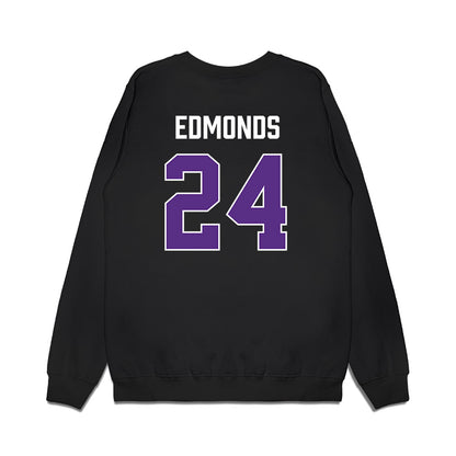 TCU - NCAA Men's Basketball : Xavier Edmonds - Vintage Basketball Premium Crewneck Sweatshirt-1