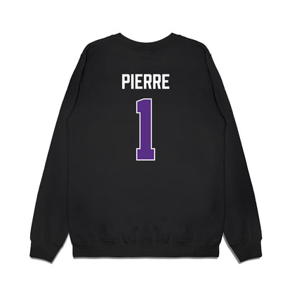 TCU - NCAA Men's Basketball : Jayden Pierre - Vintage Basketball Premium Crewneck Sweatshirt-1