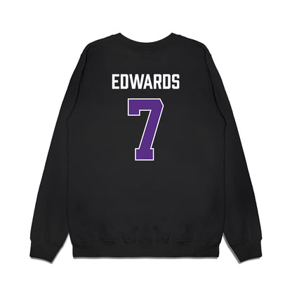 TCU - NCAA Men's Basketball : Kayden Edwards - Vintage Basketball Premium Crewneck Sweatshirt-1