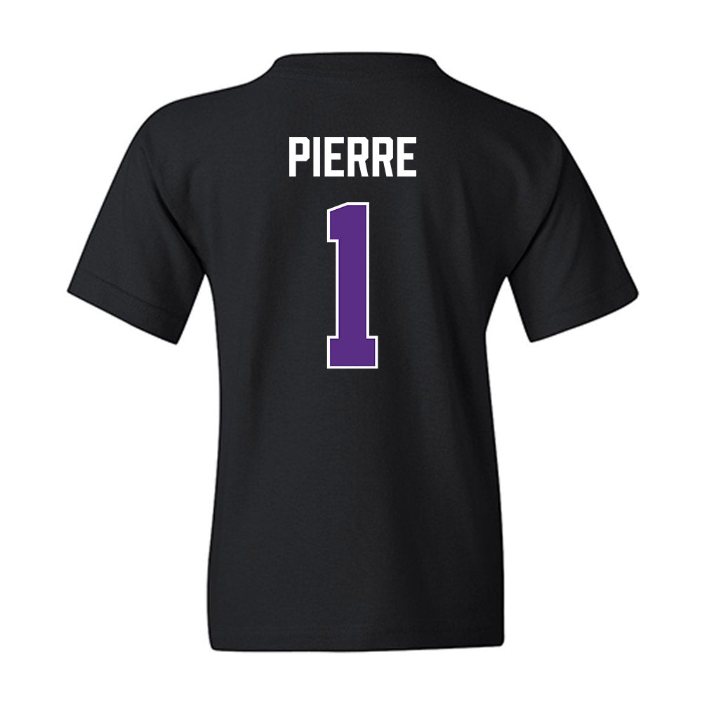 TCU - NCAA Men's Basketball : Jayden Pierre - Vintage Basketball Youth T-Shirt-1