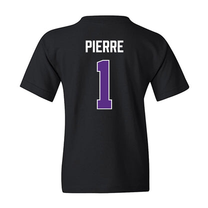 TCU - NCAA Men's Basketball : Jayden Pierre - Vintage Basketball Youth T-Shirt-1