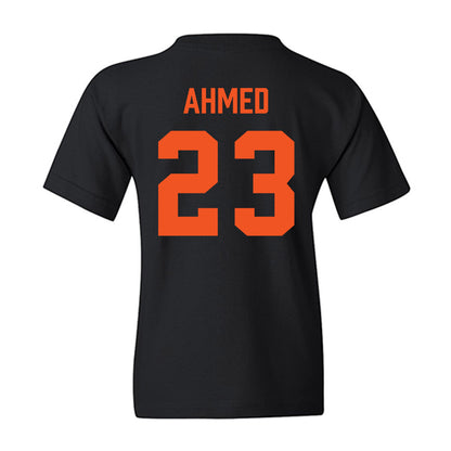 Oklahoma State - NCAA Men's Basketball : Benjamin Ahmed - Vintage Basketball Youth T-Shirt-1