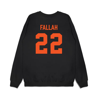 Oklahoma State - NCAA Men's Basketball : Parsa Fallah - Vintage Basketball Premium Crewneck Sweatshirt-1