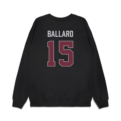 Mississippi State - NCAA Men's Basketball : Quincy Ballard - Vintage Basketball Premium Crewneck Sweatshirt-1