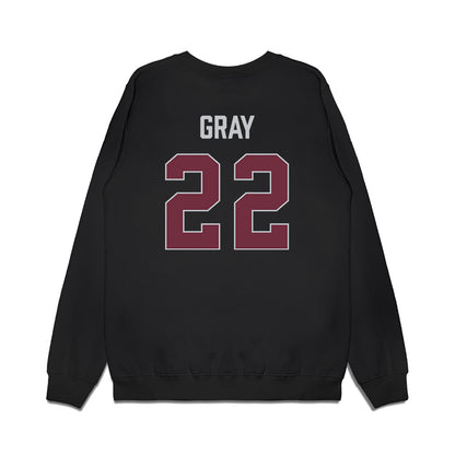 Mississippi State - NCAA Women's Basketball : Nataliyah Gray - Vintage Basketball Premium Crewneck Sweatshirt-1