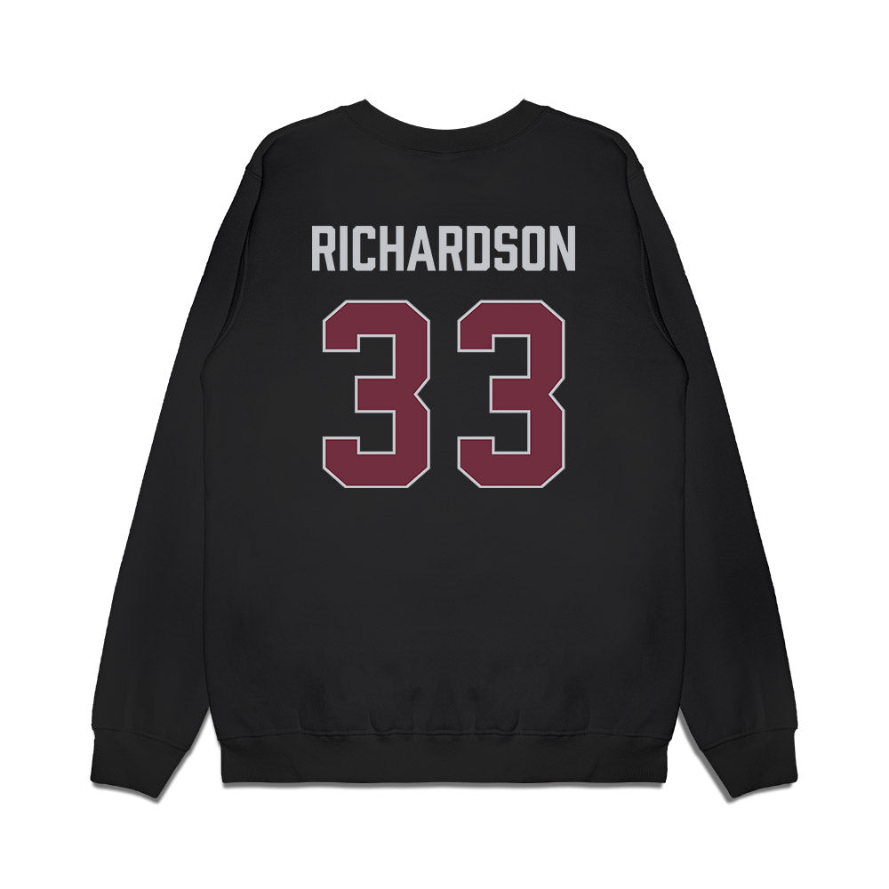 Mississippi State - NCAA Women's Basketball : Kharyssa Richardson - Vintage Basketball Premium Crewneck Sweatshirt-1