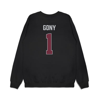 Mississippi State - NCAA Women's Basketball : Nyayongah Gony - Vintage Basketball Premium Crewneck Sweatshirt-1