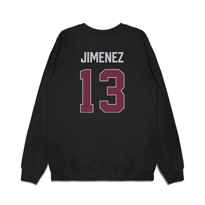 Mississippi State - NCAA Women's Basketball : Rocio Jimenez - Vintage Basketball Premium Crewneck Sweatshirt-1
