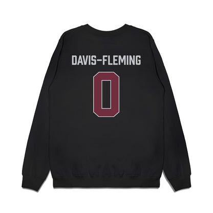 Mississippi State - NCAA Men's Basketball : Jamarion Davis-Fleming - Vintage Basketball Premium Crewneck Sweatshirt-1