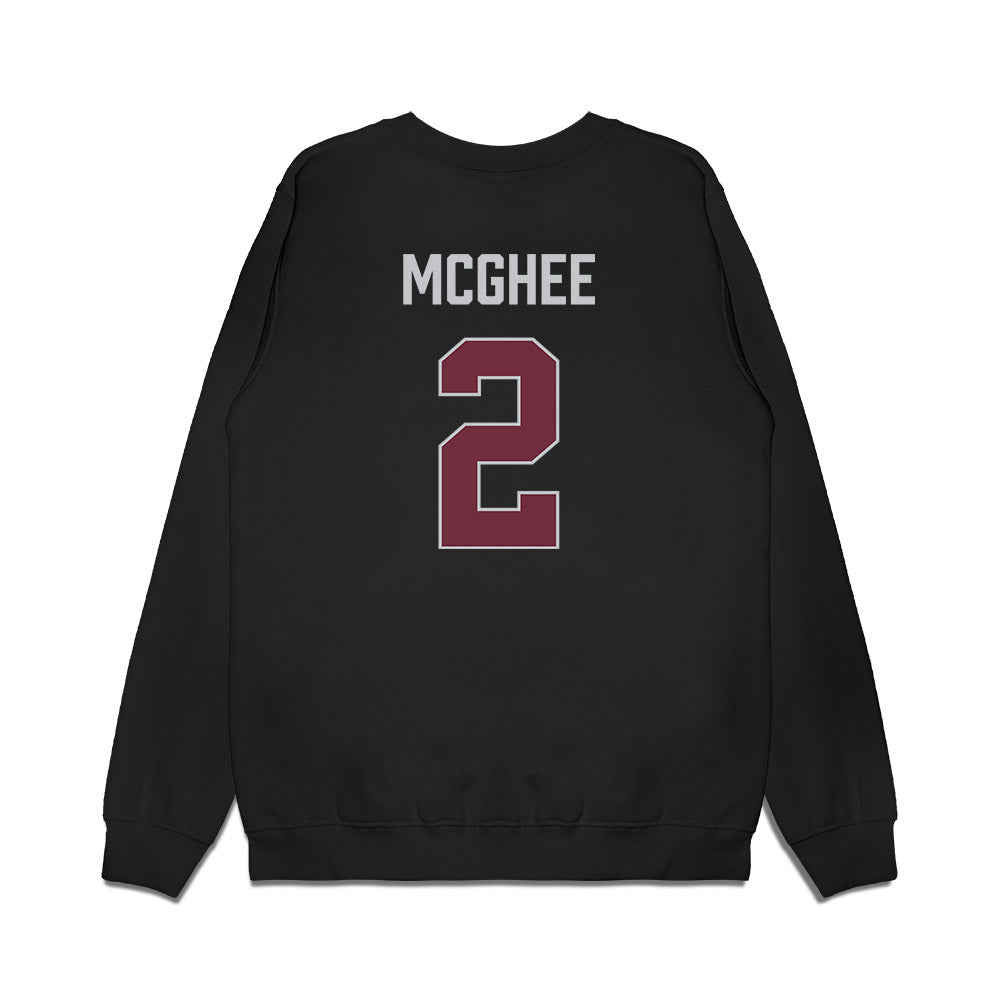 Mississippi State - NCAA Men's Basketball : Jaborri Mcghee - Vintage Basketball Premium Crewneck Sweatshirt-1