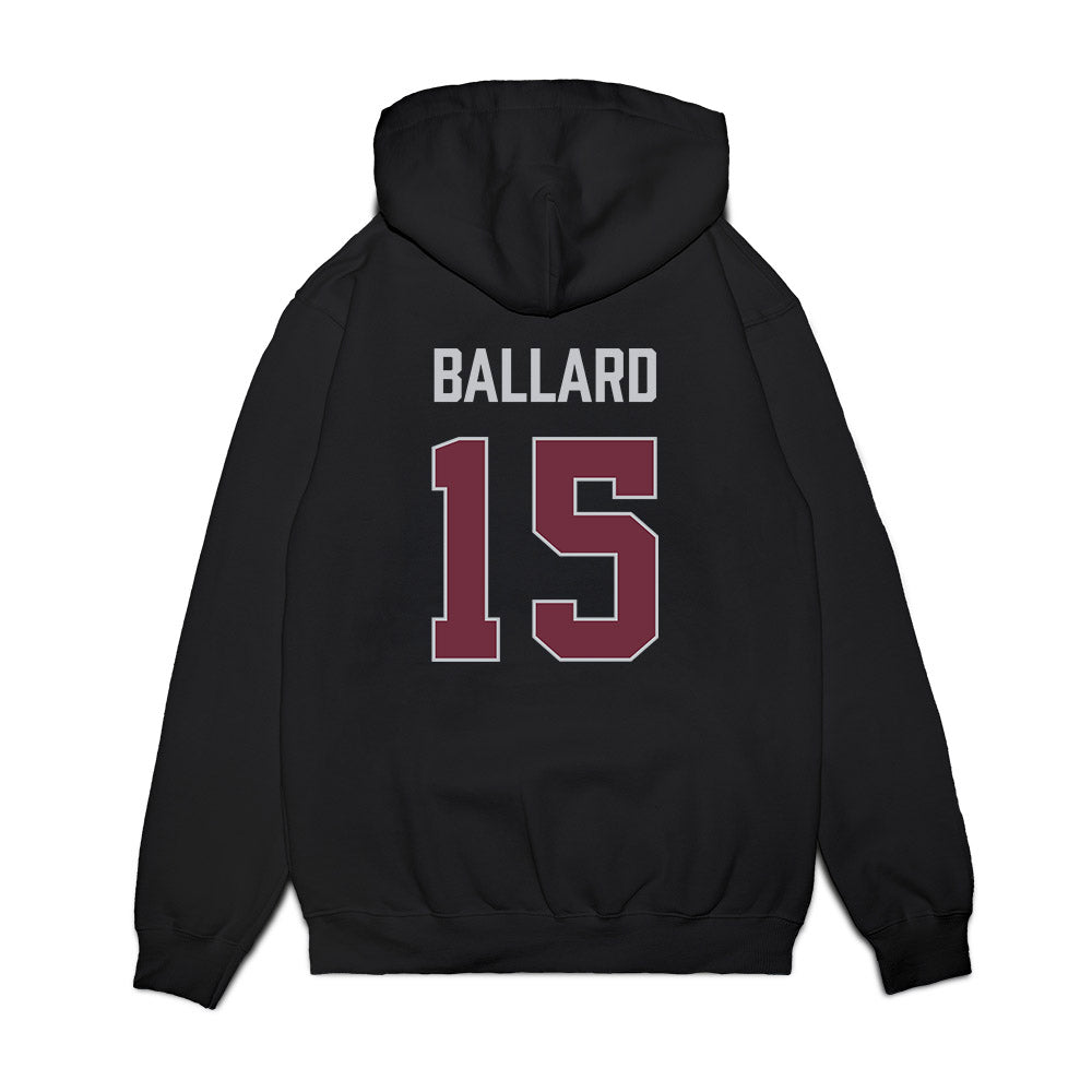 Mississippi State - NCAA Men's Basketball : Quincy Ballard - Vintage Basketball Premium Hooded Sweatshirt-1