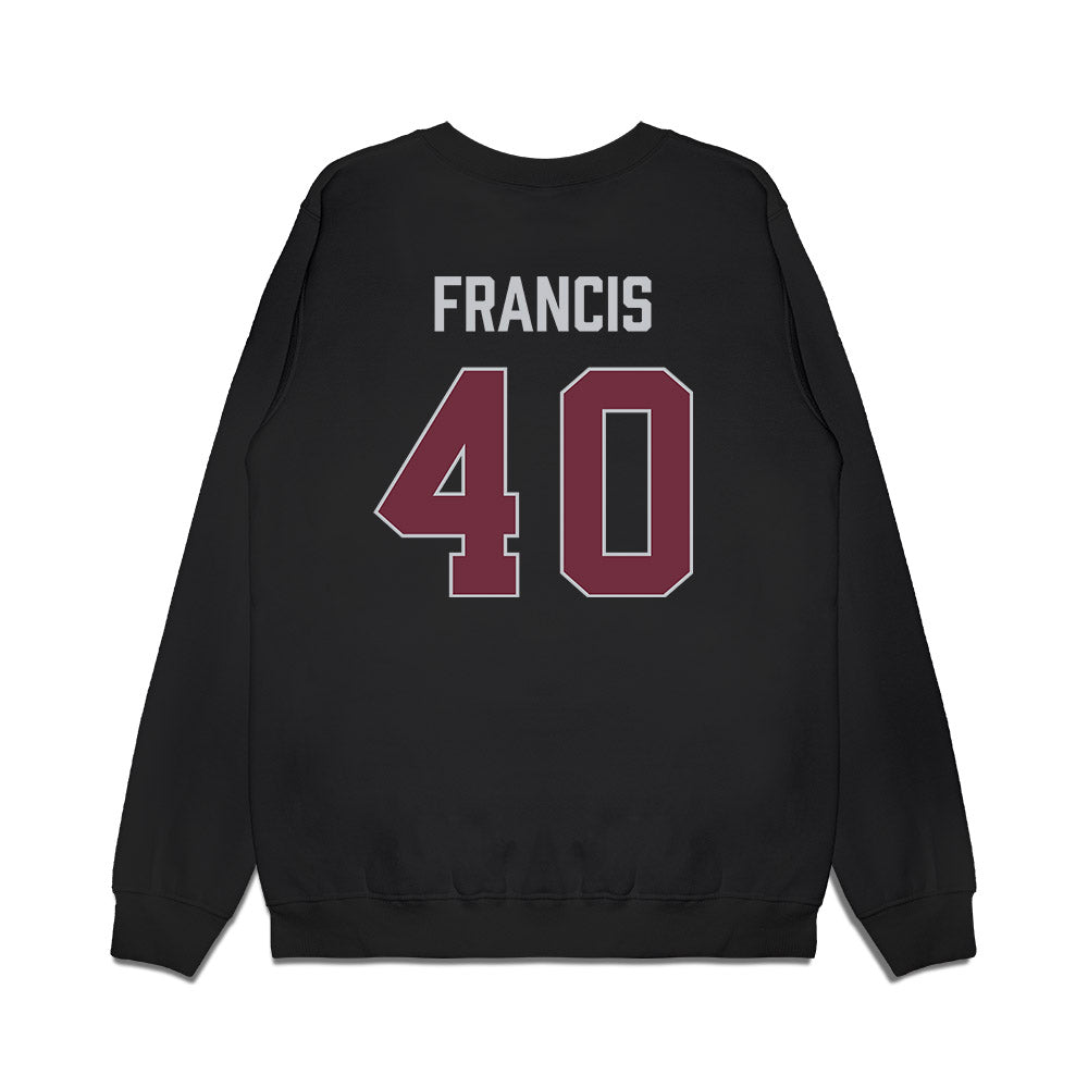 Mississippi State - NCAA Women's Basketball : Madison Francis - Vintage Basketball Premium Crewneck Sweatshirt-1