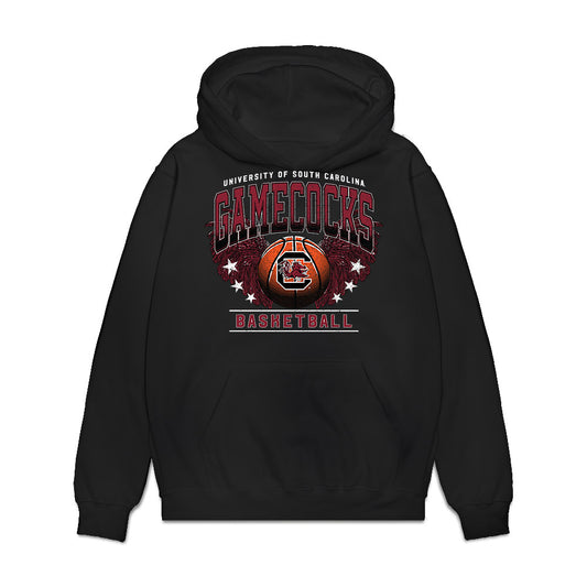 South Carolina - NCAA Men's Basketball : EJ Walker - Gamecocks Shersey Premium Hooded Sweatshirt-0
