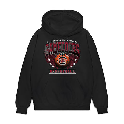South Carolina - NCAA Men's Basketball : Eli Ellis - Gamecocks Shersey Premium Hooded Sweatshirt-0