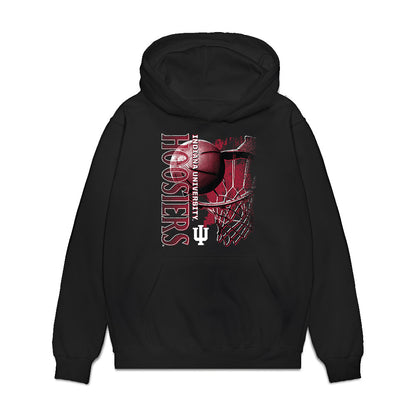 Indiana - NCAA Men's Basketball : Lamar Wilkerson - Vintage Basketball Premium Hooded Sweatshirt-0