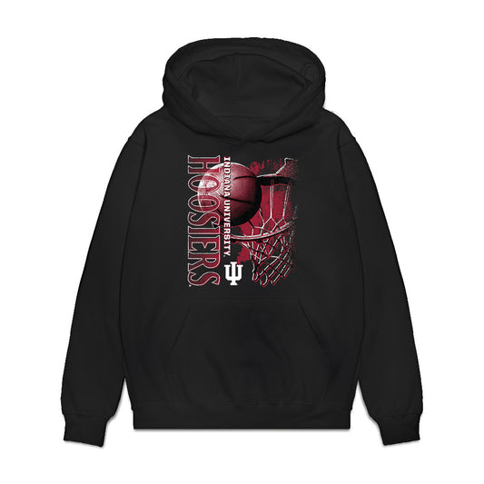 Indiana - NCAA Men's Basketball : Lamar Wilkerson - Vintage Basketball Premium Hooded Sweatshirt-0