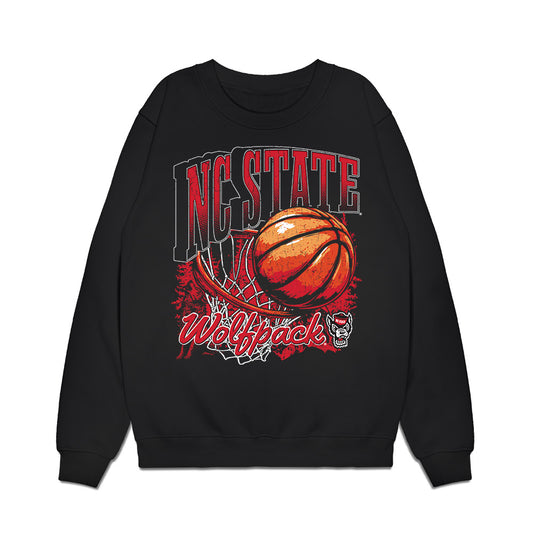 NC State - NCAA Women's Basketball : Madison Cox - Vintage Shersey Premium Crewneck Sweatshirt-0