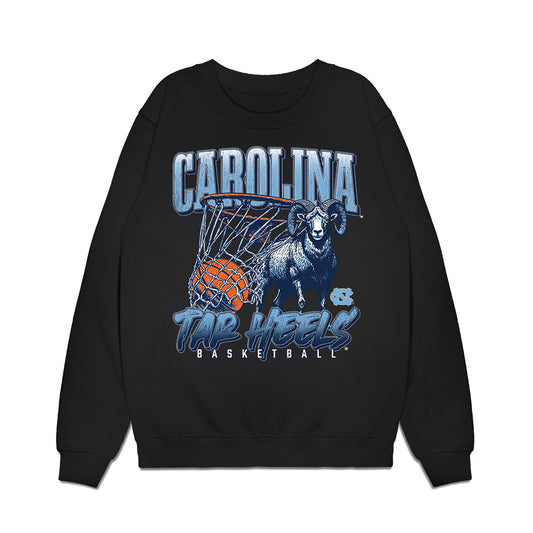 UNC - NCAA Men's Basketball : Caleb Wilson - Vintage Shersey Premium Crewneck Sweatshirt-0