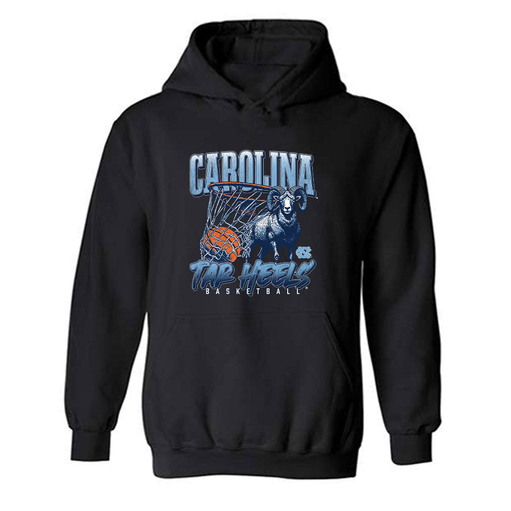 UNC - NCAA Men's Basketball : Jarin Stevenson - Vintage Shersey Hooded Sweatshirt-0