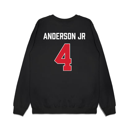 Texas Tech - NCAA Men's Basketball : Chris Anderson Jr - Vintage Basketball Premium Crewneck Sweatshirt-1