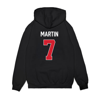 Texas Tech - NCAA Women's Basketball : Kalysta Martin - Vintage Basketball Premium Hooded Sweatshirt-1
