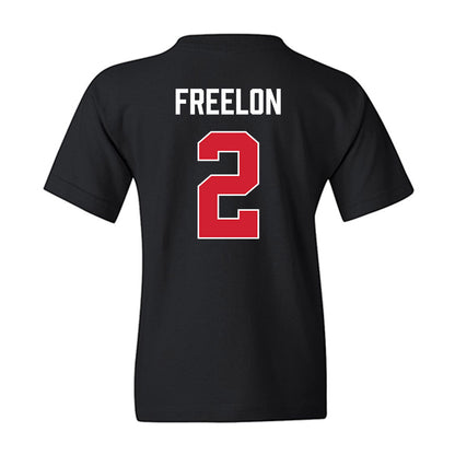 Texas Tech - NCAA Women's Basketball : Kilah Freelon - Vintage Basketball Youth T-Shirt-1