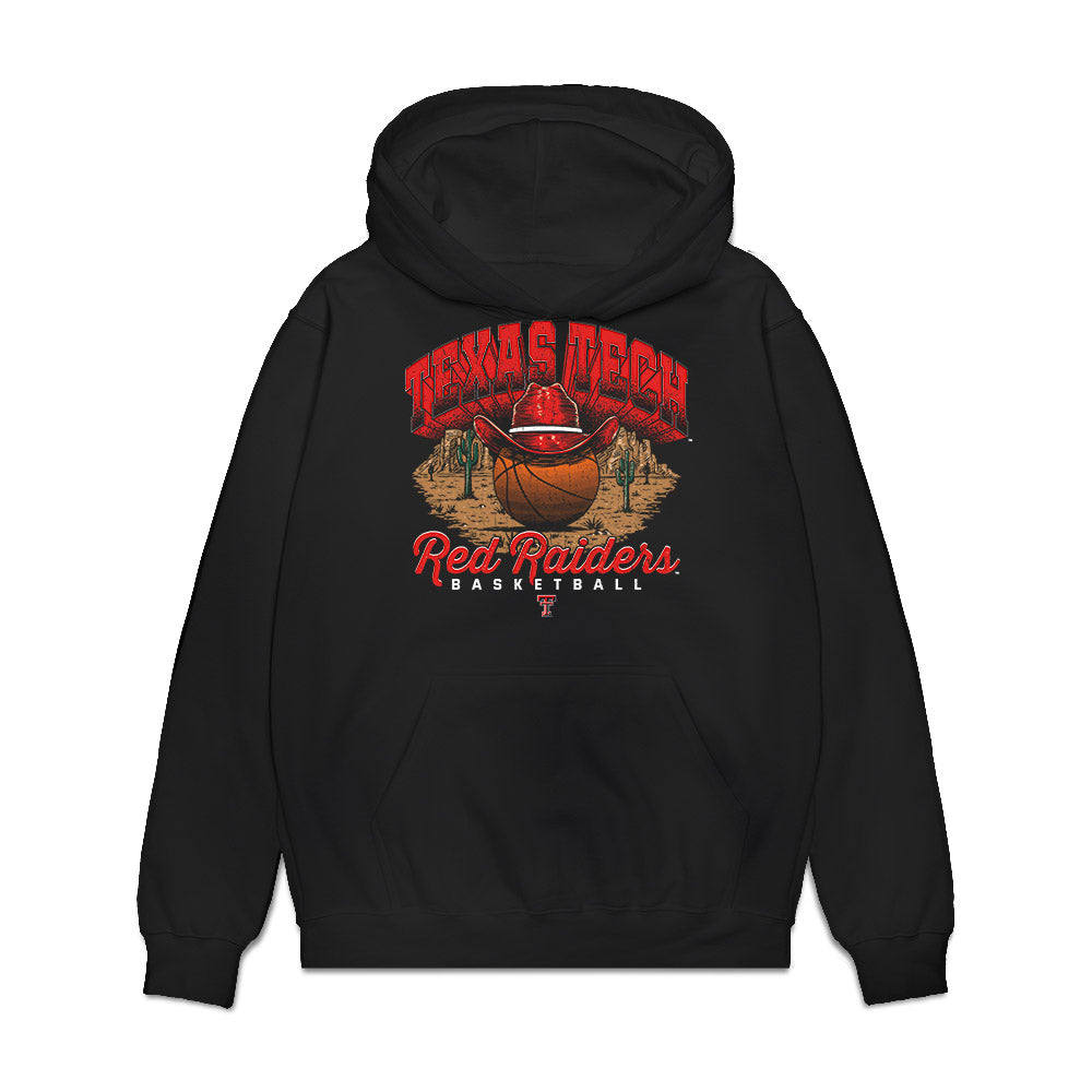 Texas Tech - NCAA Women's Basketball : Kalysta Martin - Vintage Basketball Premium Hooded Sweatshirt-0