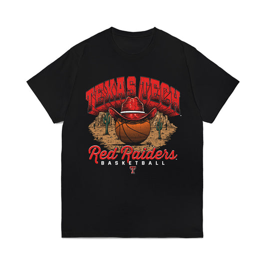 Texas Tech - NCAA Women's Basketball : Jada Wynn - Vintage Basketball Comfort Colors T-Shirt-0