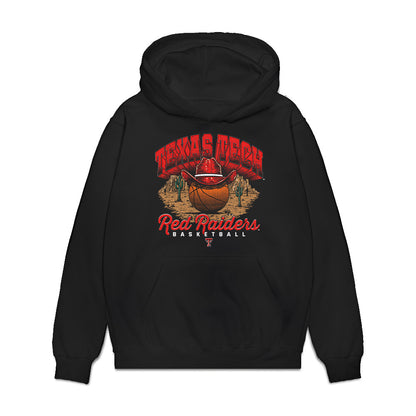Texas Tech - NCAA Women's Basketball : Jada Wynn - Vintage Basketball Premium Hooded Sweatshirt-0